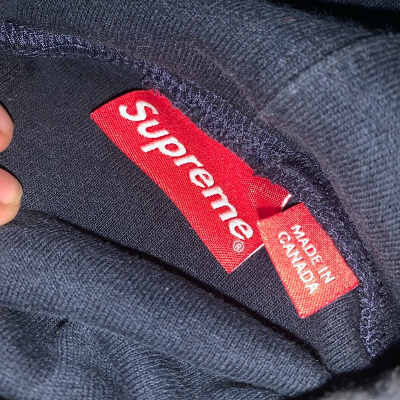Supreme reverse fleece hoodie - Picture 2 of 2
